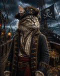 Pirates of the Caribbean sea