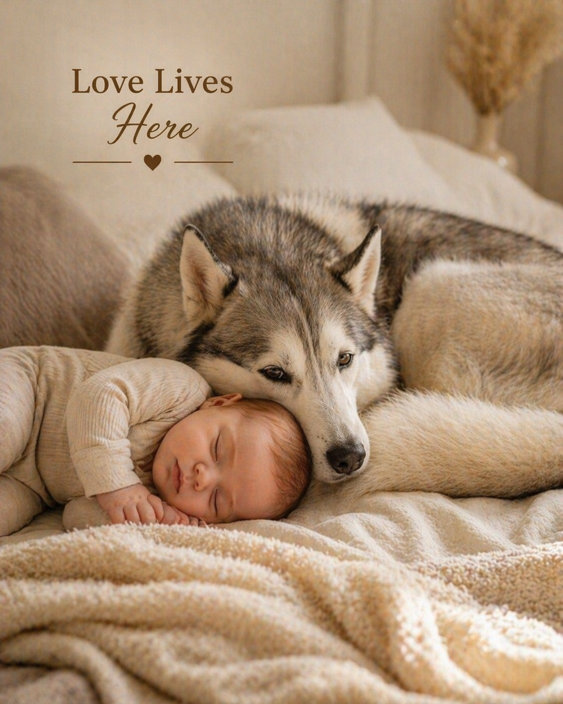 Nap Time Together Portrait