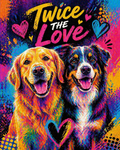 Forever Joy Multi-Pet Pop Art Portrait